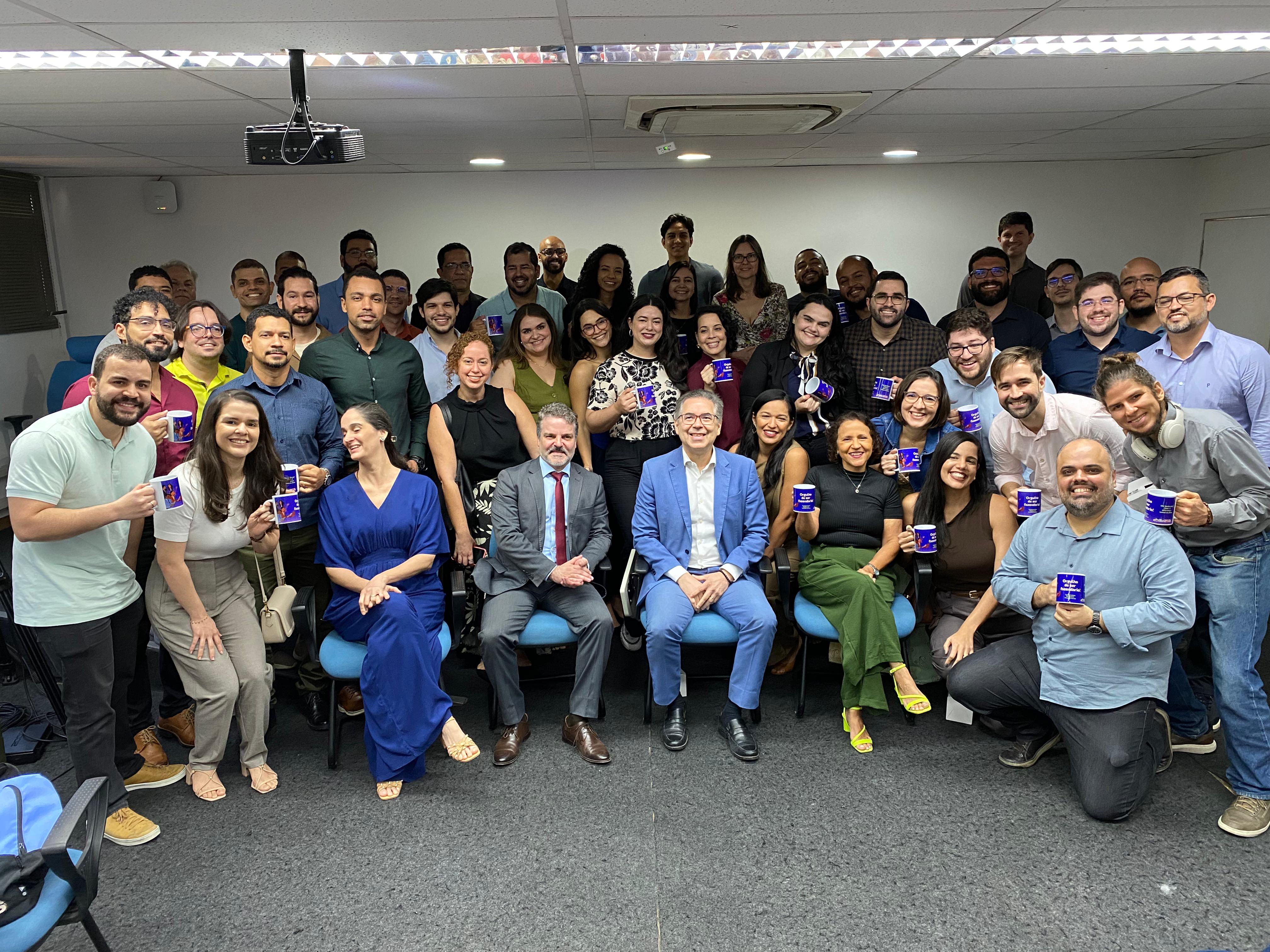 Comemoração do fim do estágio probatório dos concursados