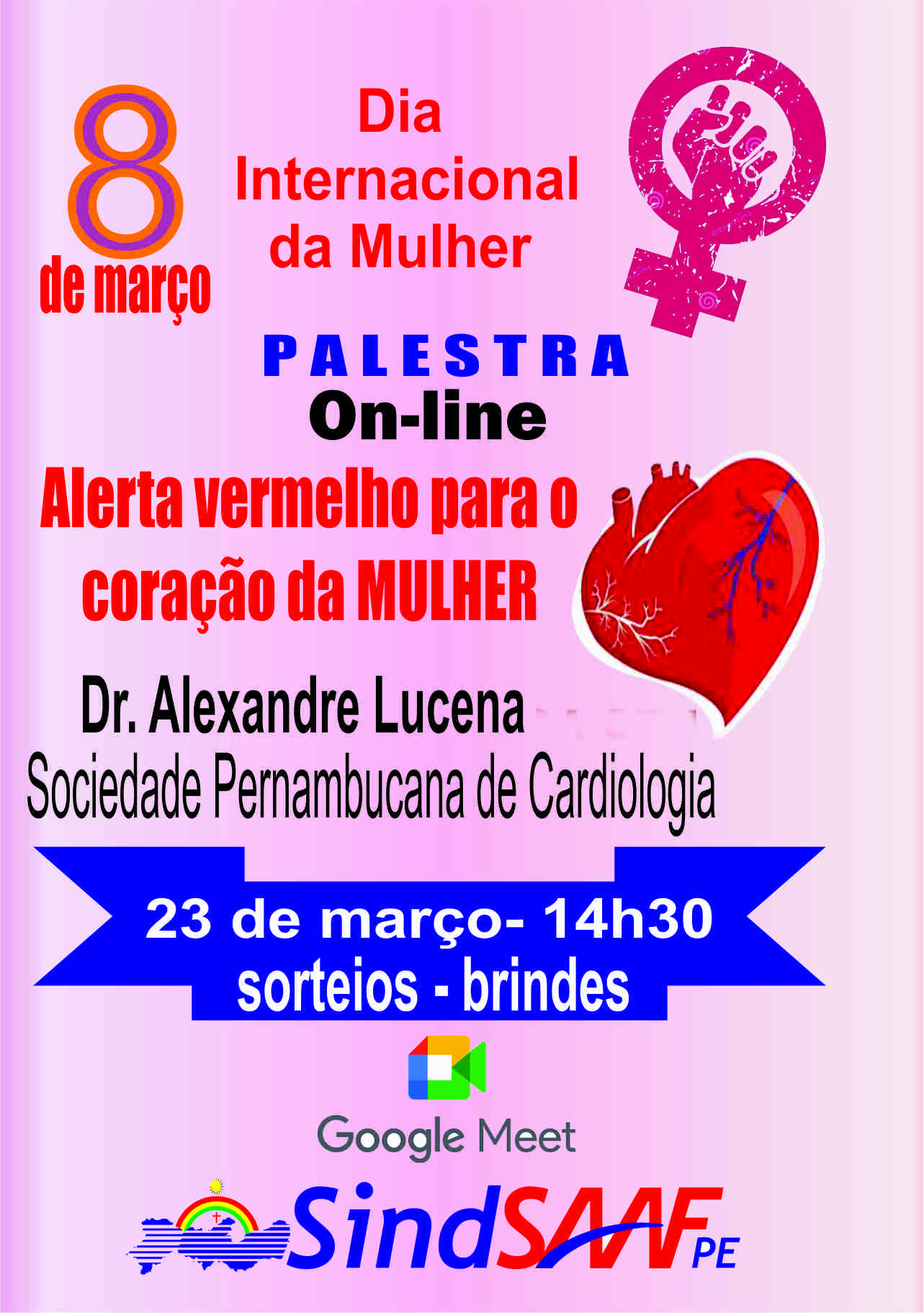 Sindsaaf comemora dia internacional da mulher