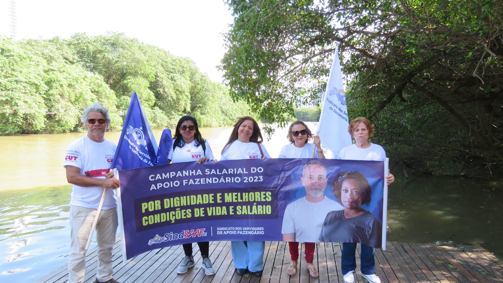 Sindsaaf participa da Barqueata negocia Raquel